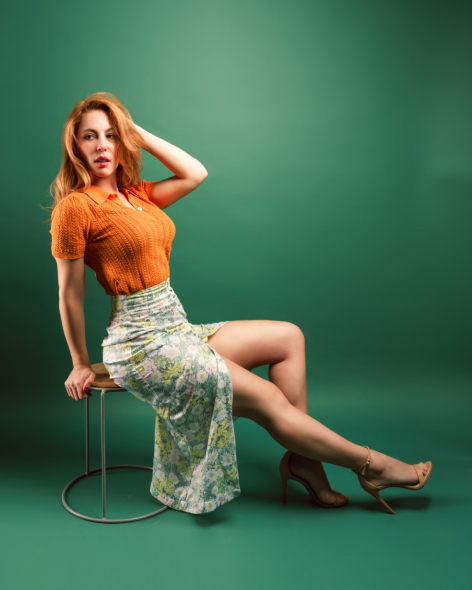 Sesión profesional de fotografía digital para retratos llevada a cabo en estudio